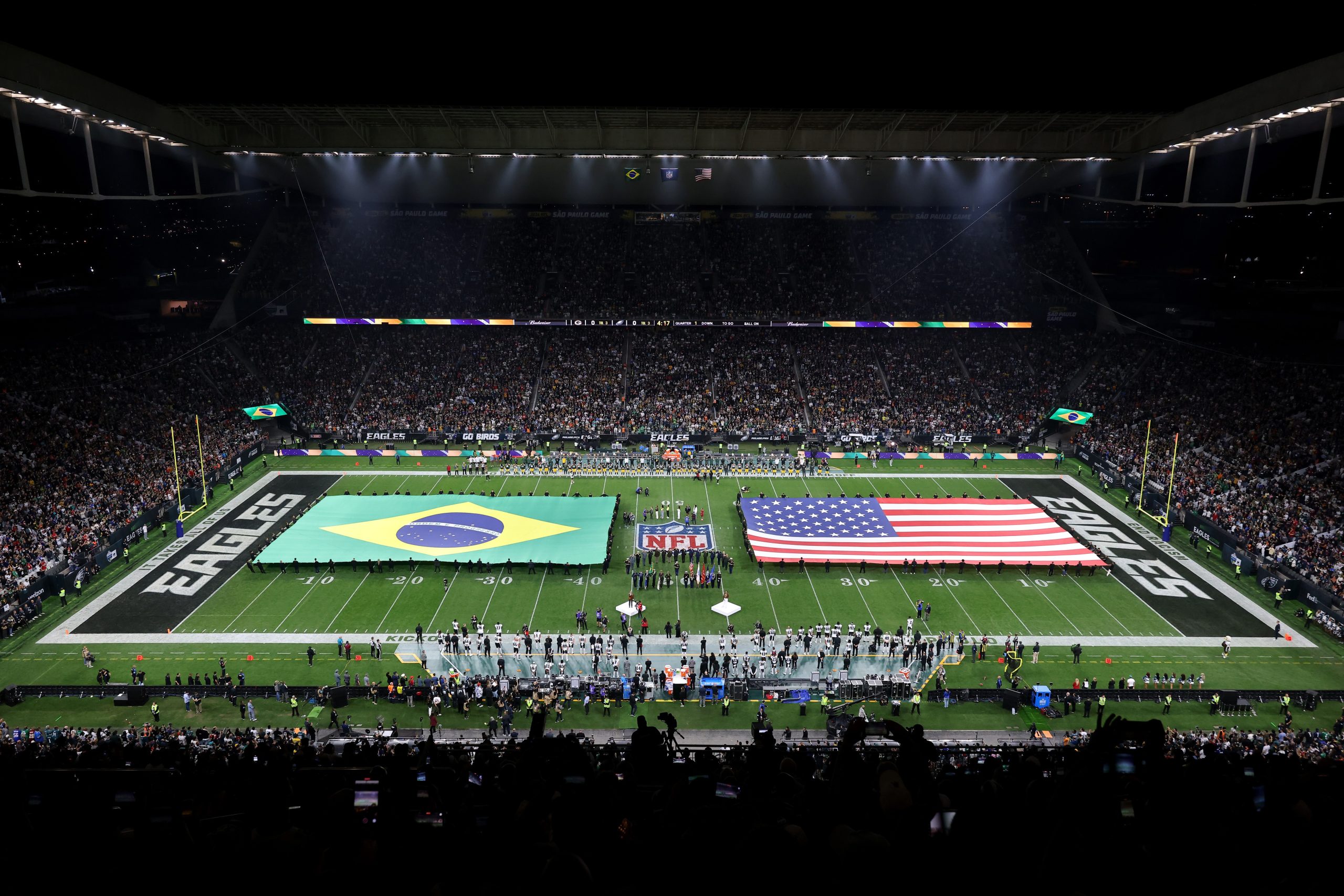 jogo da NFL no Brasil em 2025